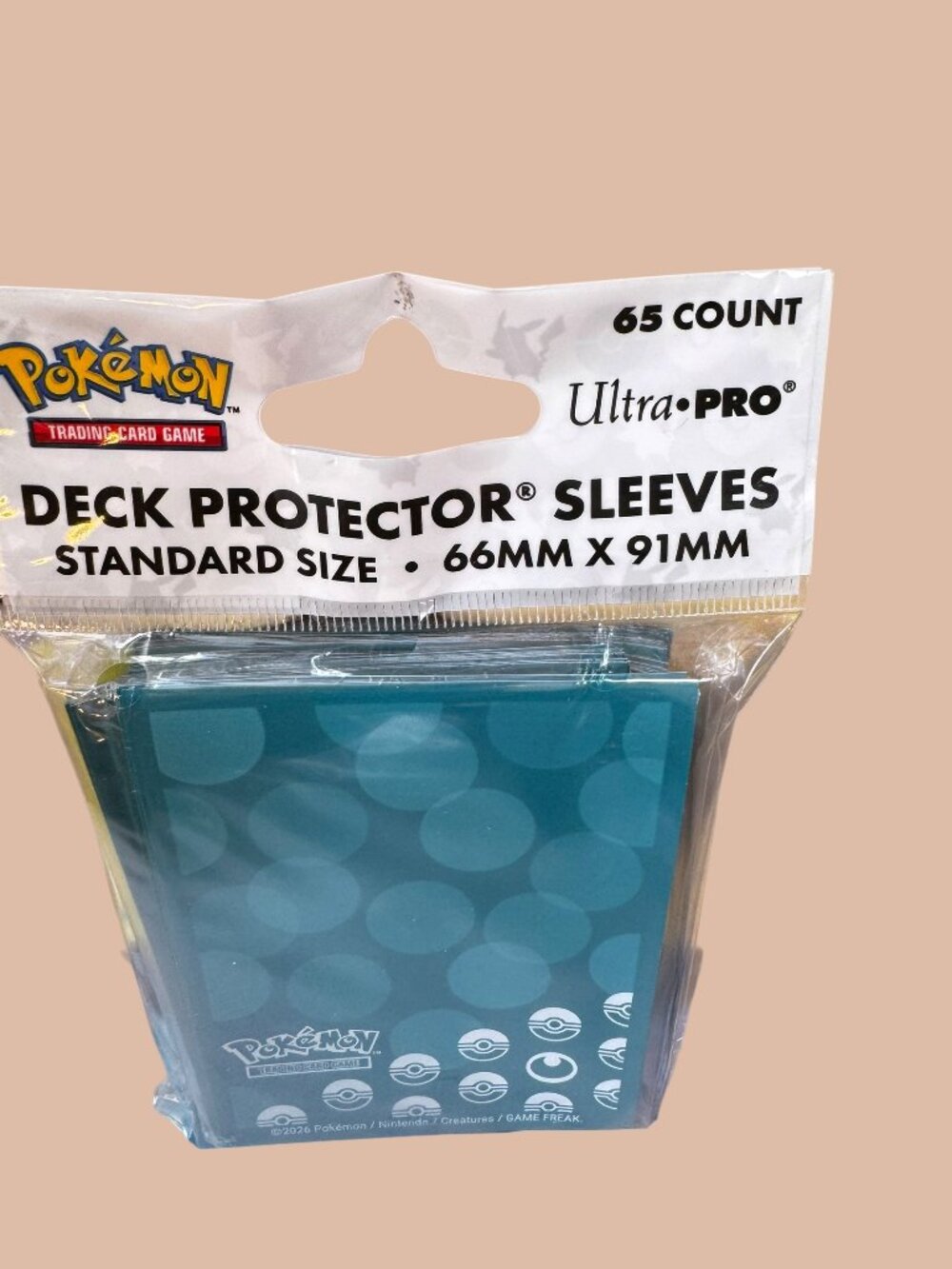 Ultra PRO Pokémon TCG Deck Protector® Sleeves, Standard Size, 65 Count